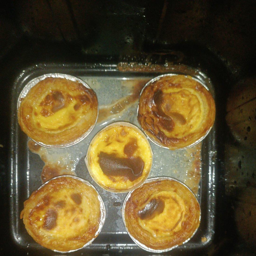 空气炸锅版全蛋葡式蛋挞『秒杀KFC』悠伴空气炸锅