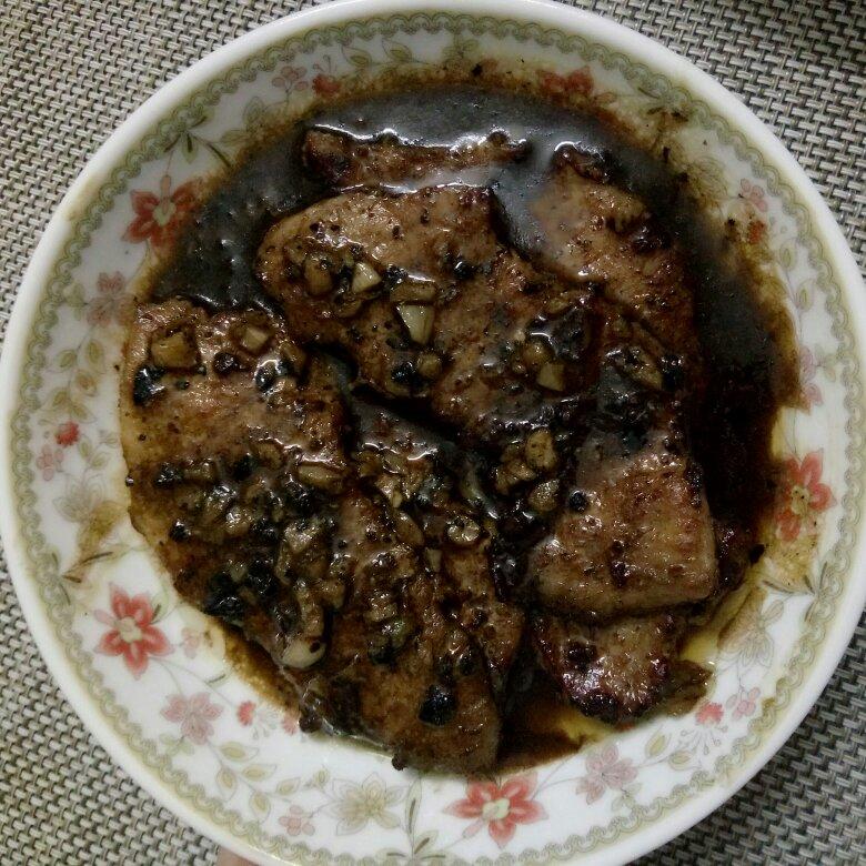 黑椒猪扒