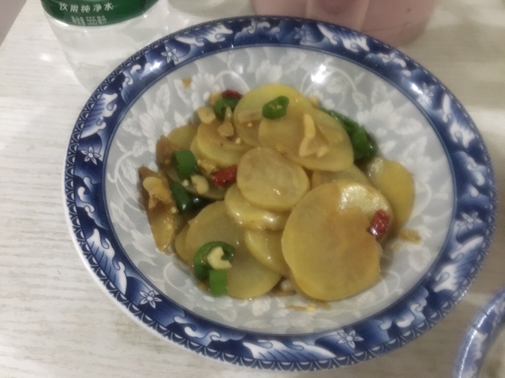 青椒炒土豆片的做法