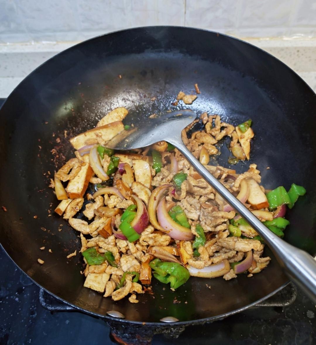 香干肉丝，家常菜