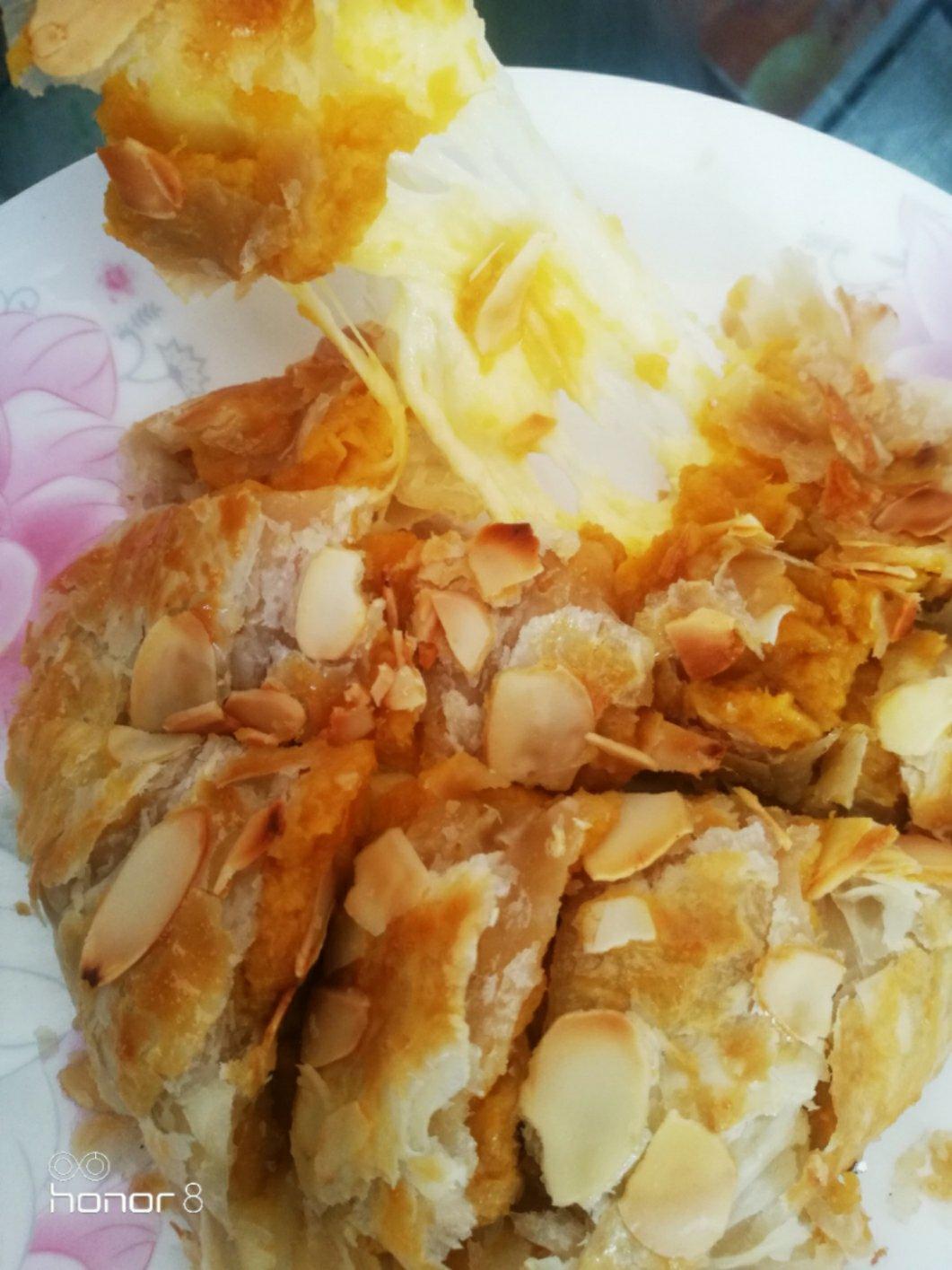爆浆芝士红薯饼