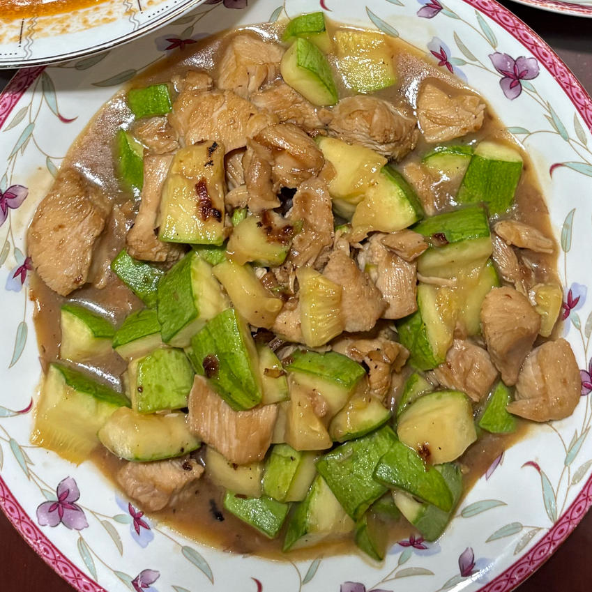 低脂低卡‼️西葫芦鸡胸肉