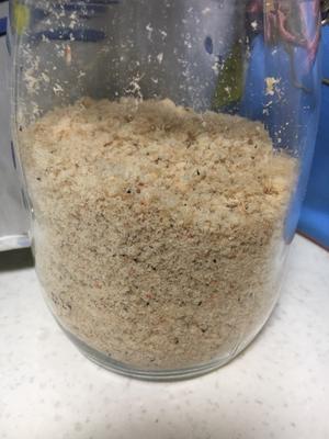 自制虾皮粉（面包机版）的做法 步骤5