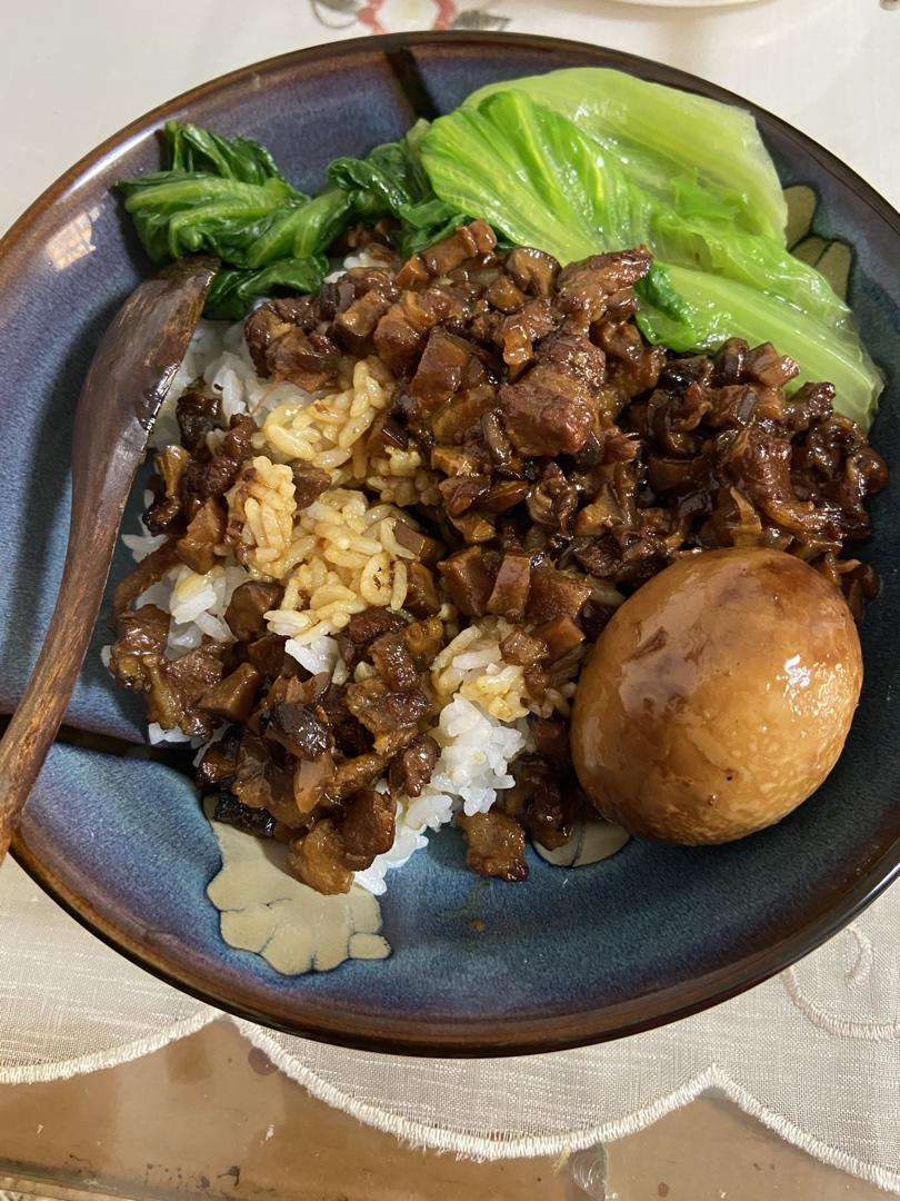 在家也能做的卤肉饭