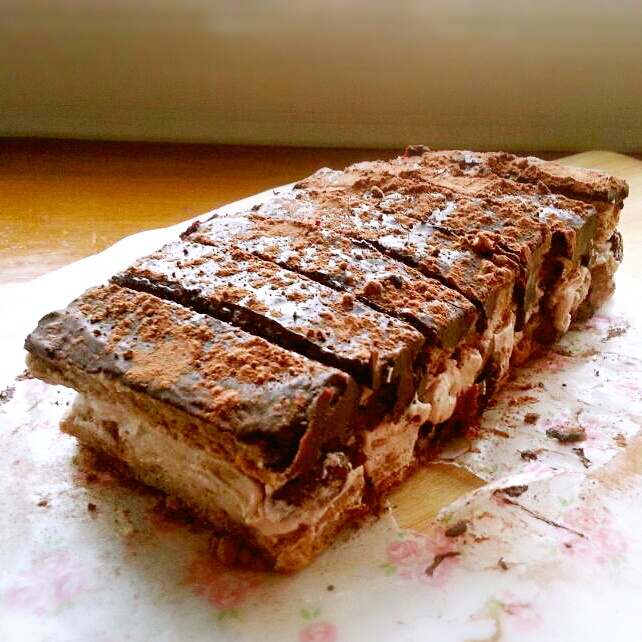 超简单·巧克力蛋糕卷