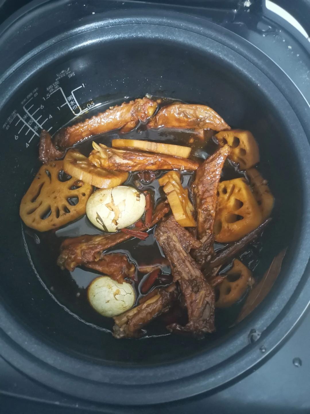 电饭煲卤味~卤鸡爪卤鸡翅万能卤
