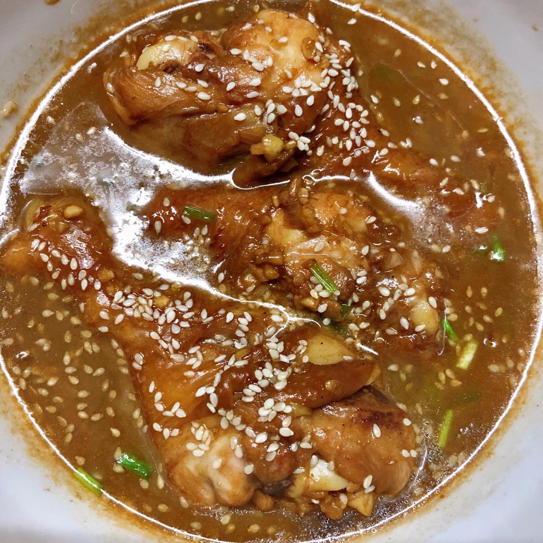 肉嫩多汁❗️超好吃的蒜香鸡腿❗️