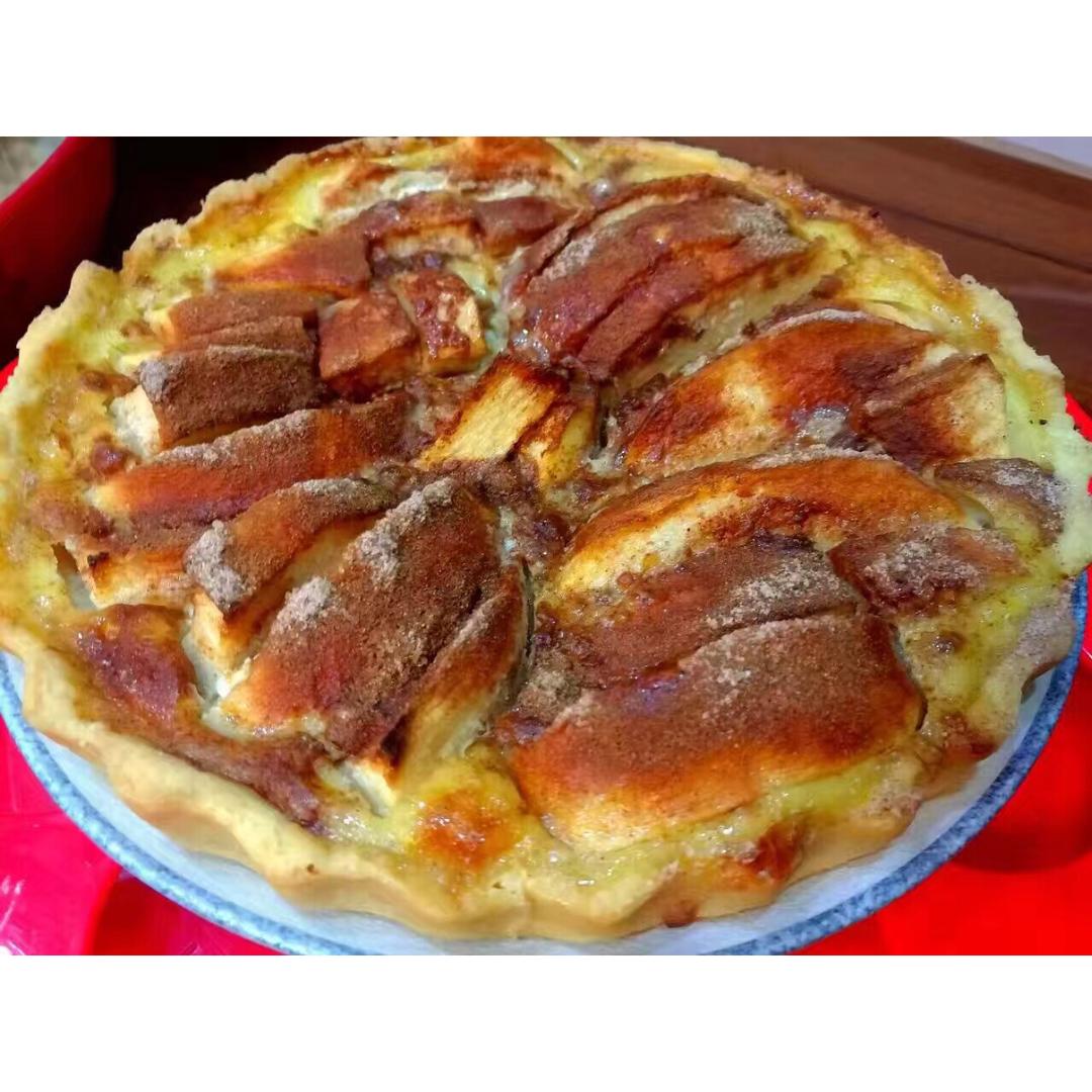 莫尼卡美食厨房 : 肉桂苹果挞