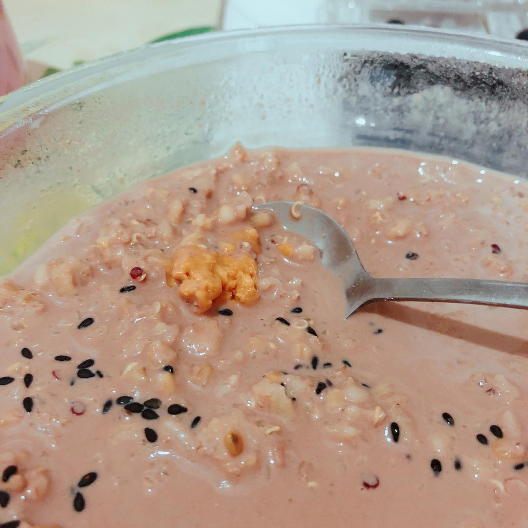 可可牛奶燕麦粥