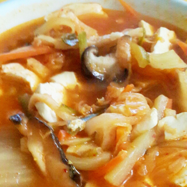 韩国泡菜豆腐汤
