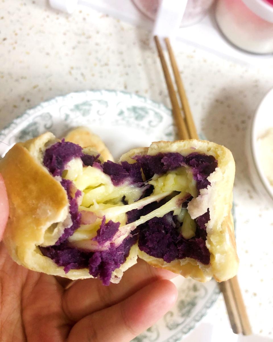 【爆浆紫薯仙豆糕】