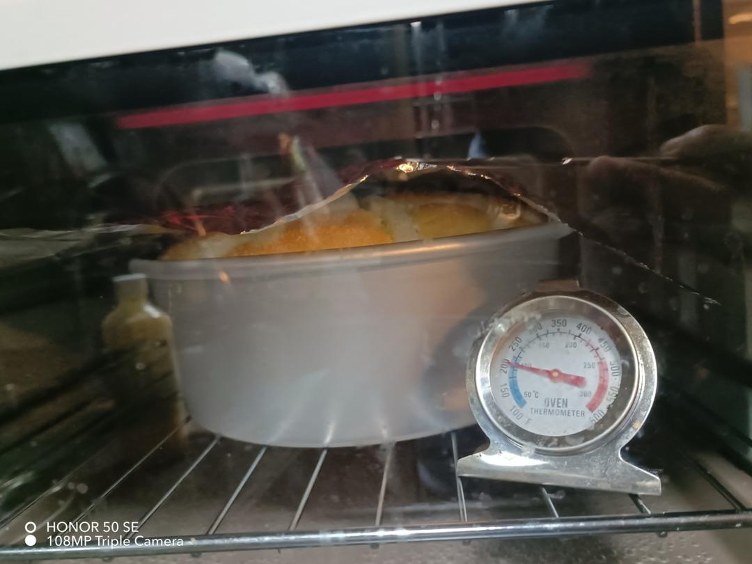 6寸香妃古早蛋糕零失败配方，烫面法口感湿润绵密屡试不爽，完胜戚风蛋糕
