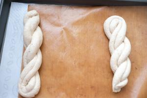杏仁椰蓉燕麦面包-无油无糖系列的做法 步骤10