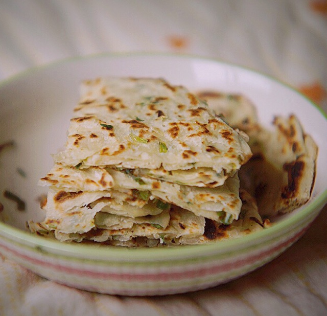 自制葱油饼