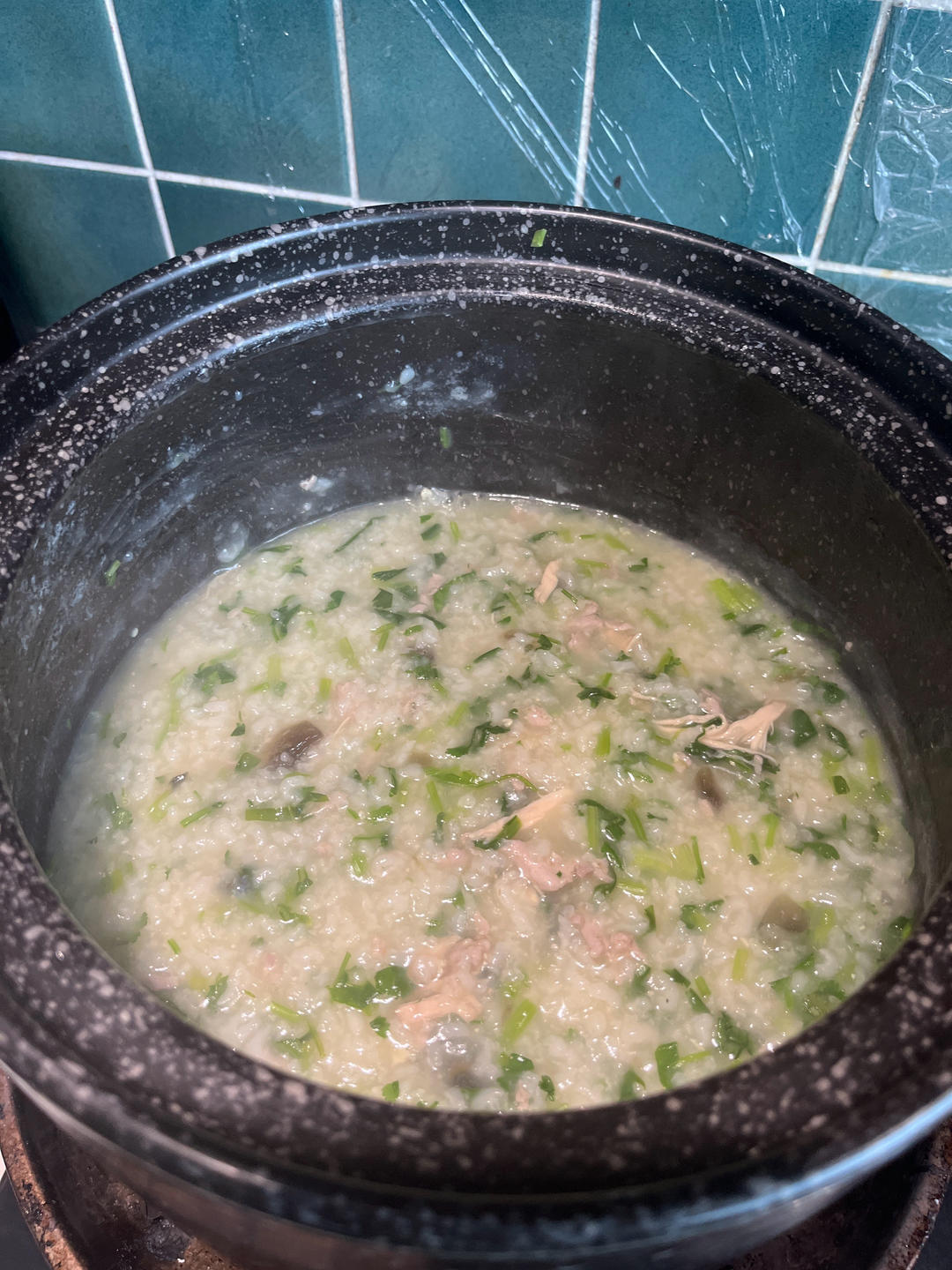 砂锅皮蛋瘦肉粥