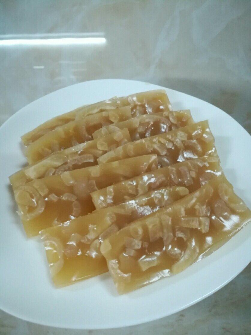 分享作品 肉皮冻 买肉馅剩下的猪皮
