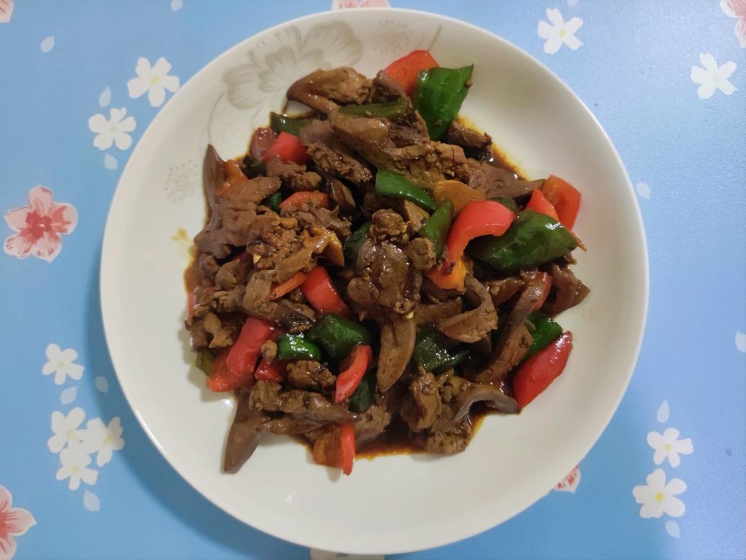 爆炒鸡肝