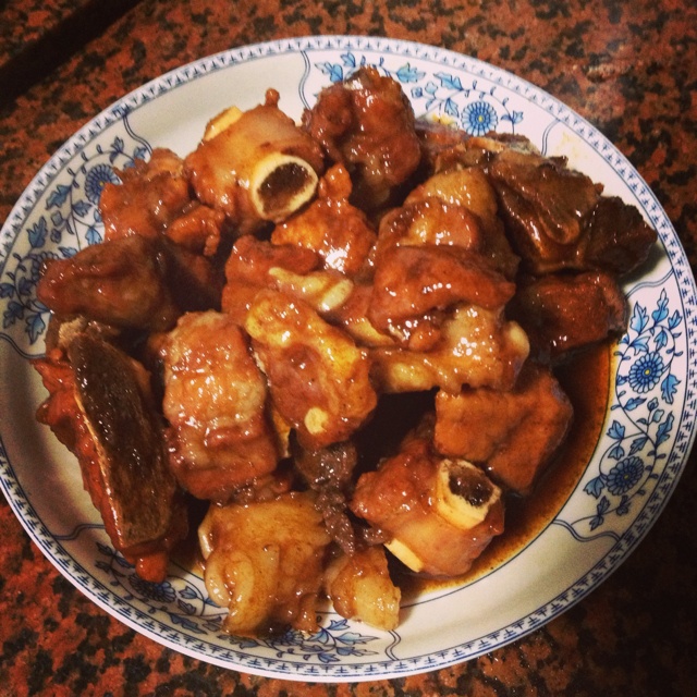 懒人版糖醋排骨