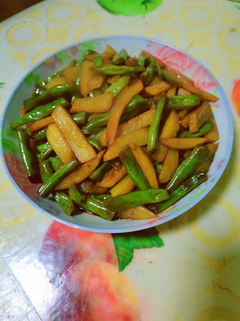 四季豆遇上土豆～