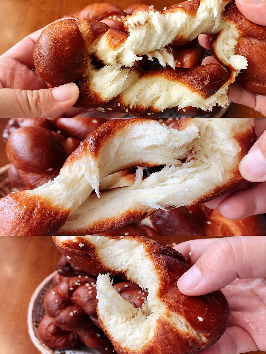 纯奶手撕吐司的做法 步骤1