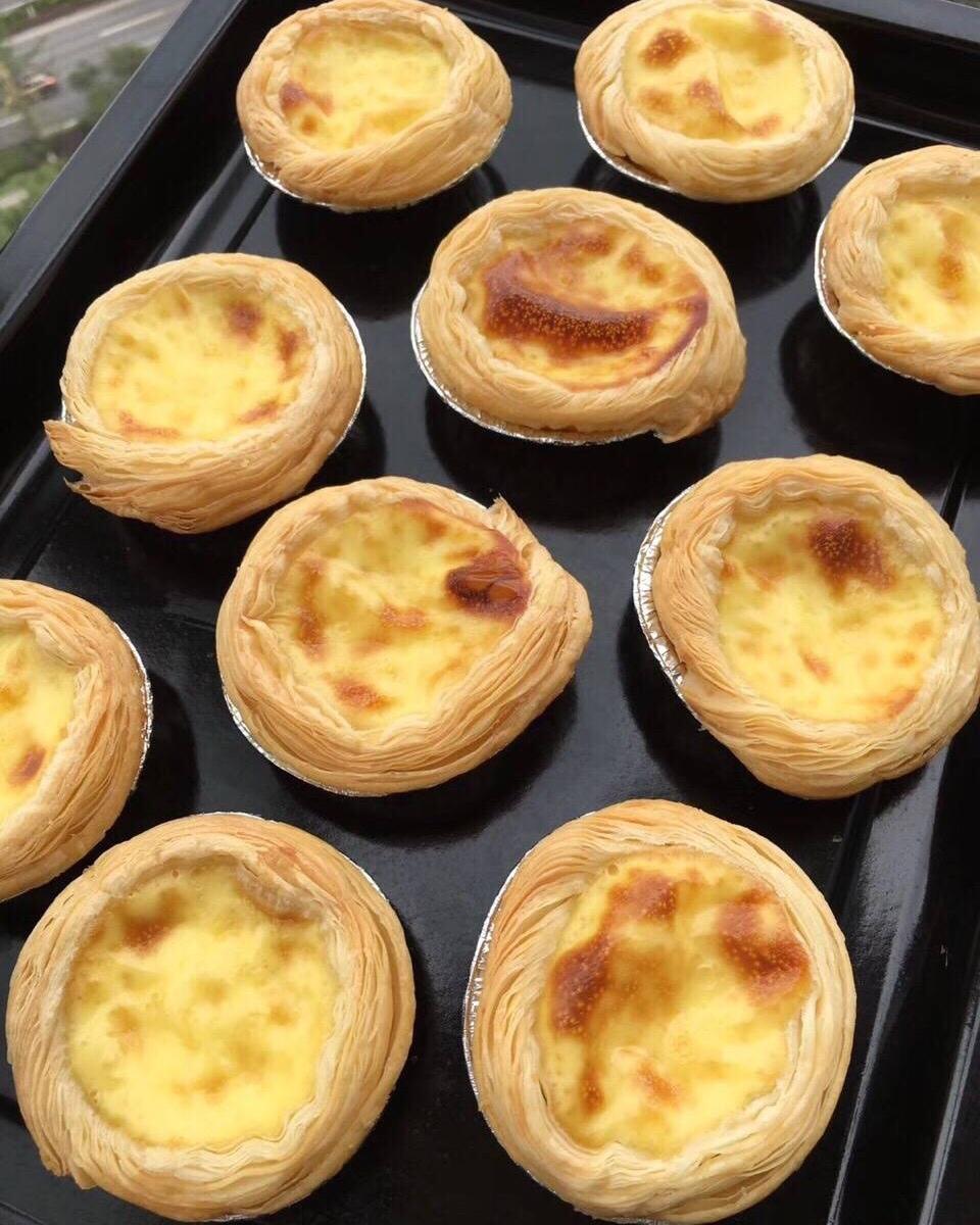 陌上花开1303做的全蛋版蛋挞