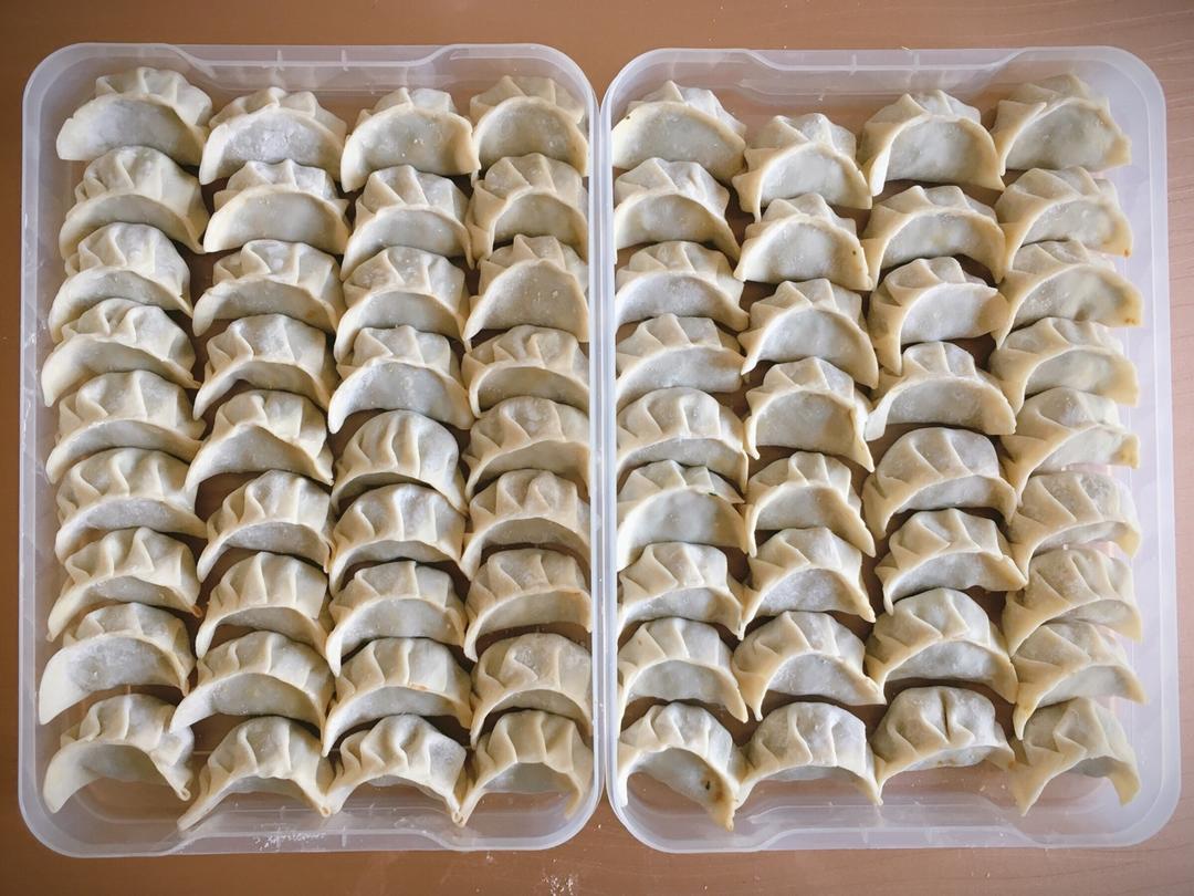 韭菜虾仁鲜肉水饺