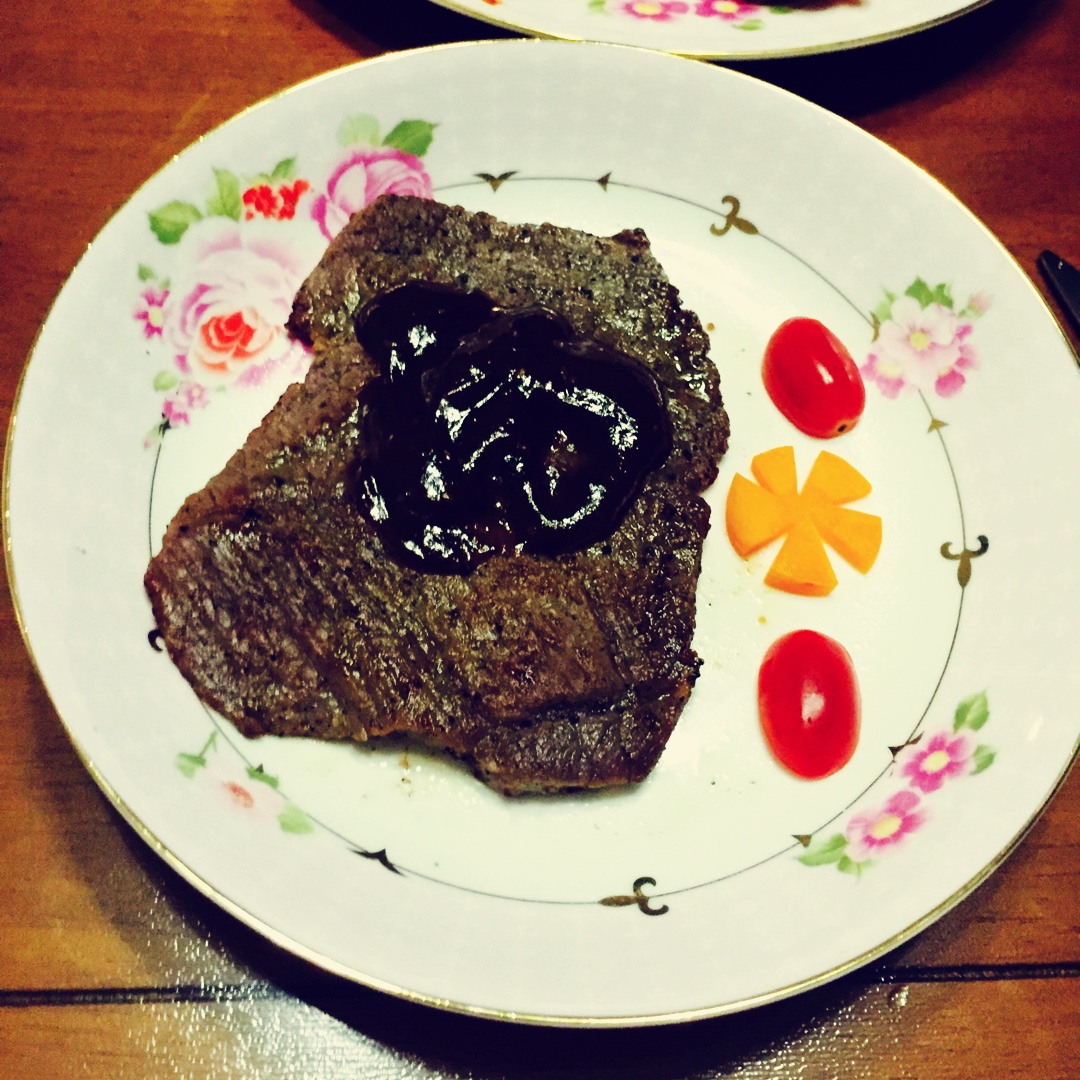 黑椒牛排