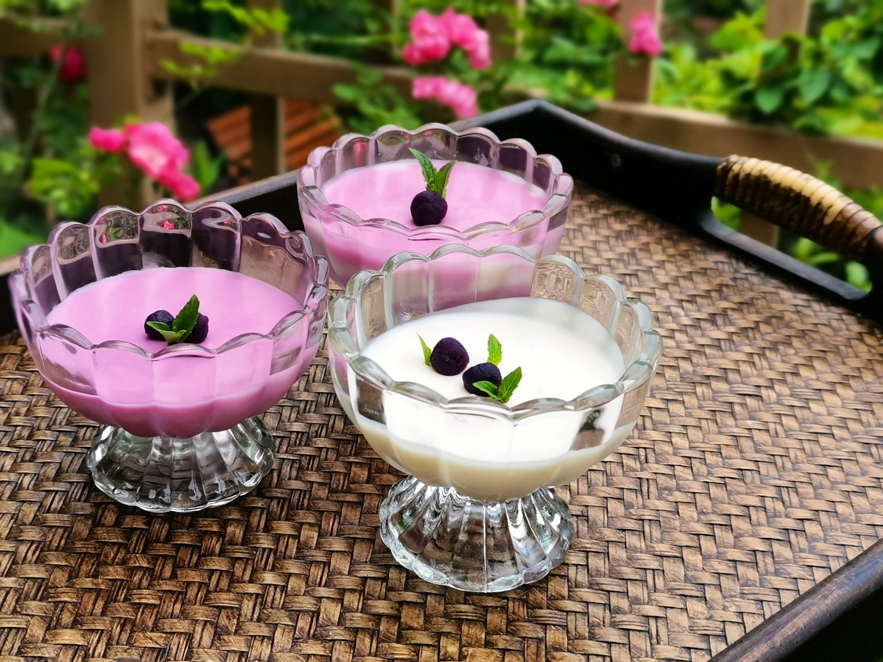 紫薯酸奶慕斯杯‼️免烤箱‼️高颜值‼️零失败