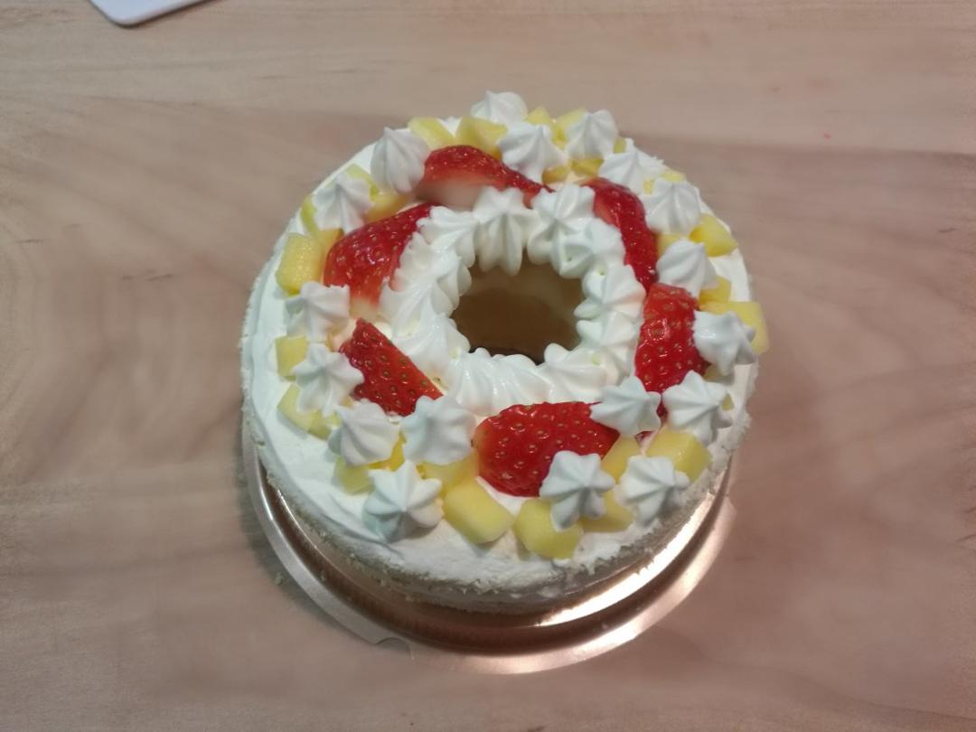 草莓鲜奶油蛋糕