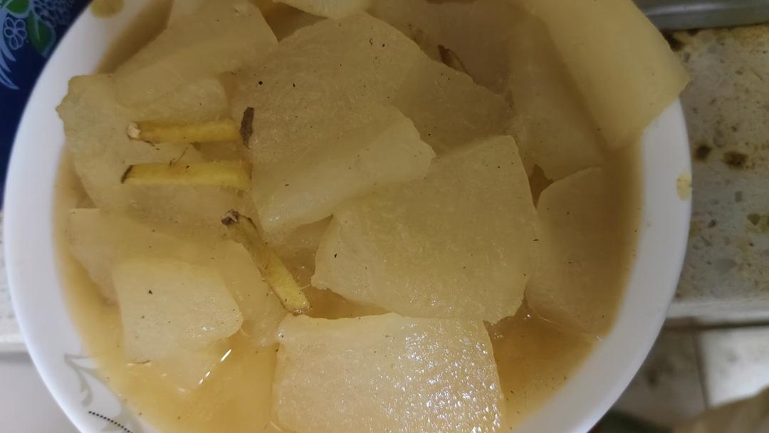 姜丝冬瓜汤