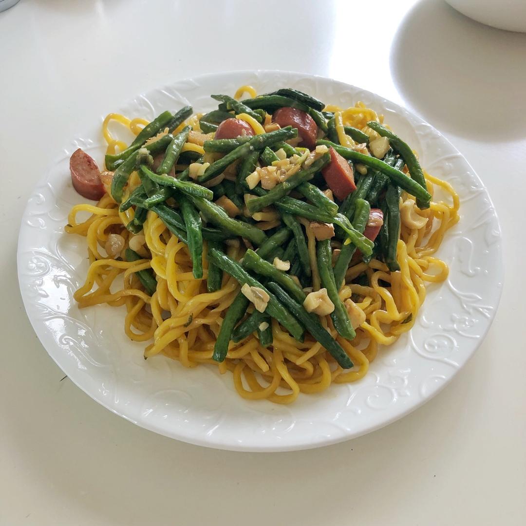 豆角焖面