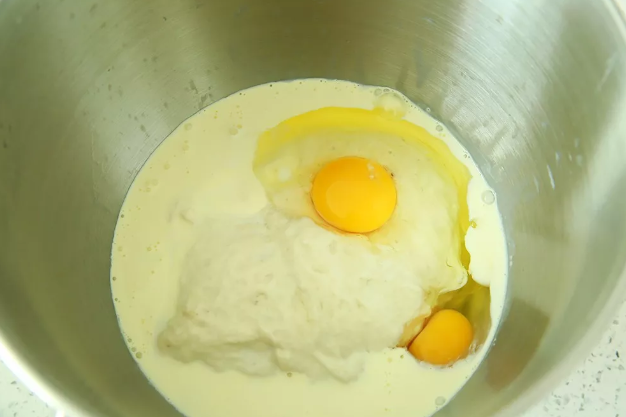 纯奶手撕吐司的做法 步骤1