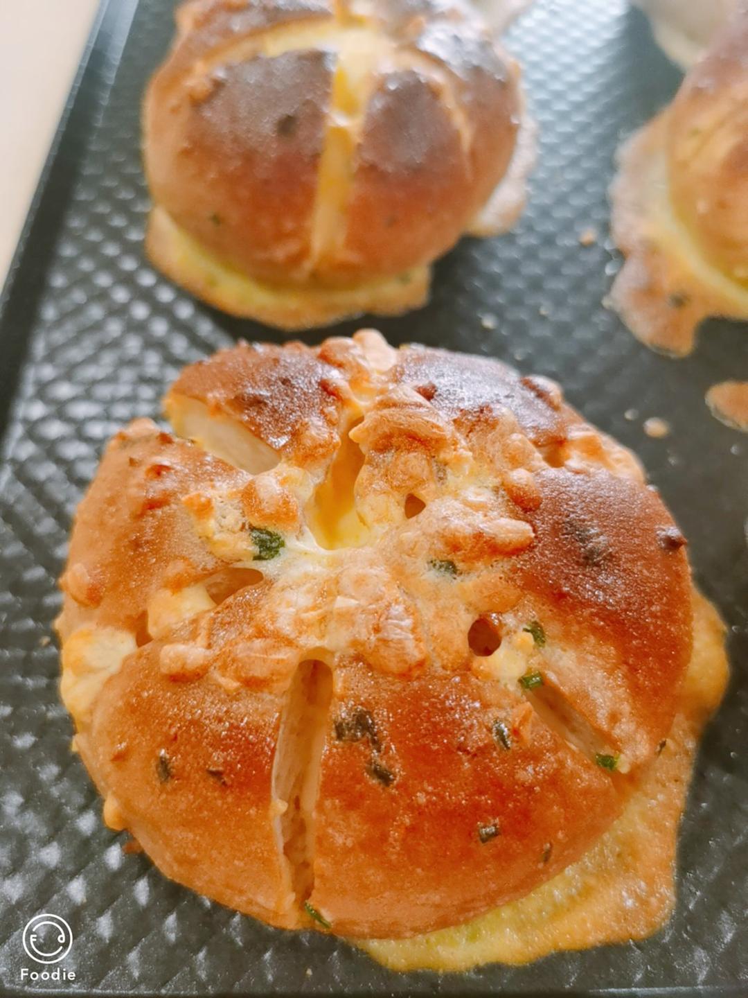 网红蒜你狠面包