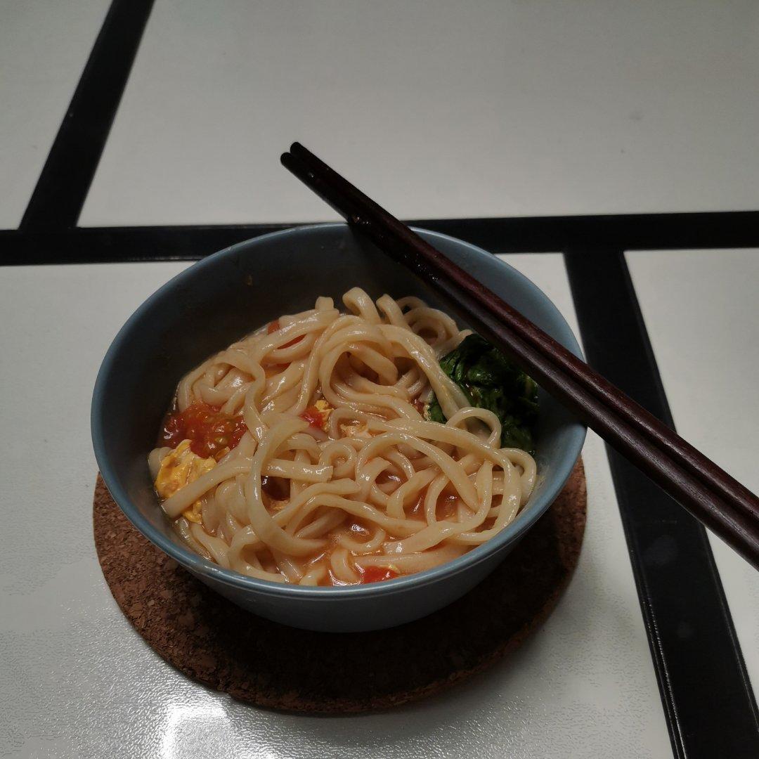 浓郁【番茄鸡蛋面】10min✅美味再一碗