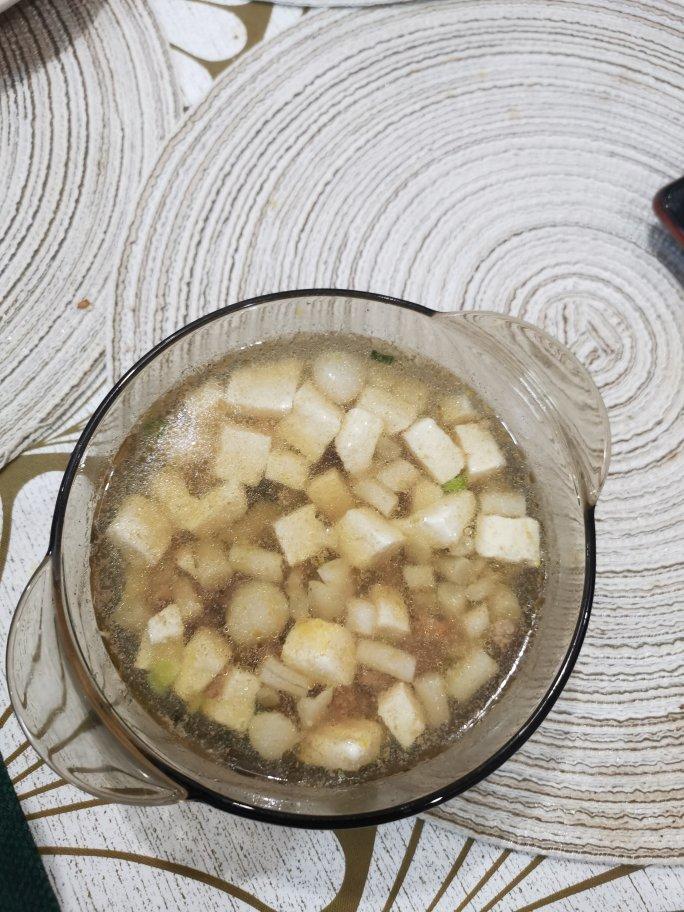 肉末豆腐羹