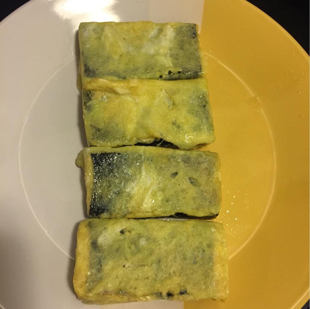 紫菜豆腐煎