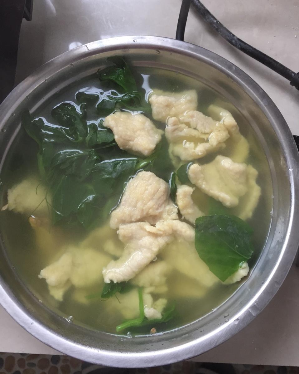 清淡滑肉的做法