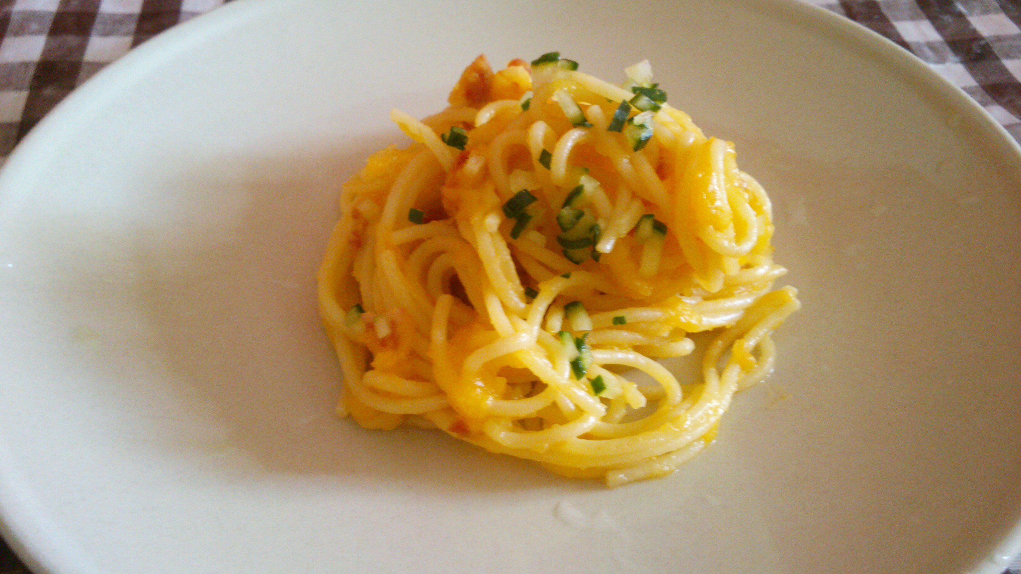 南瓜意面(Spaghetti with Pumpkin Sauce)