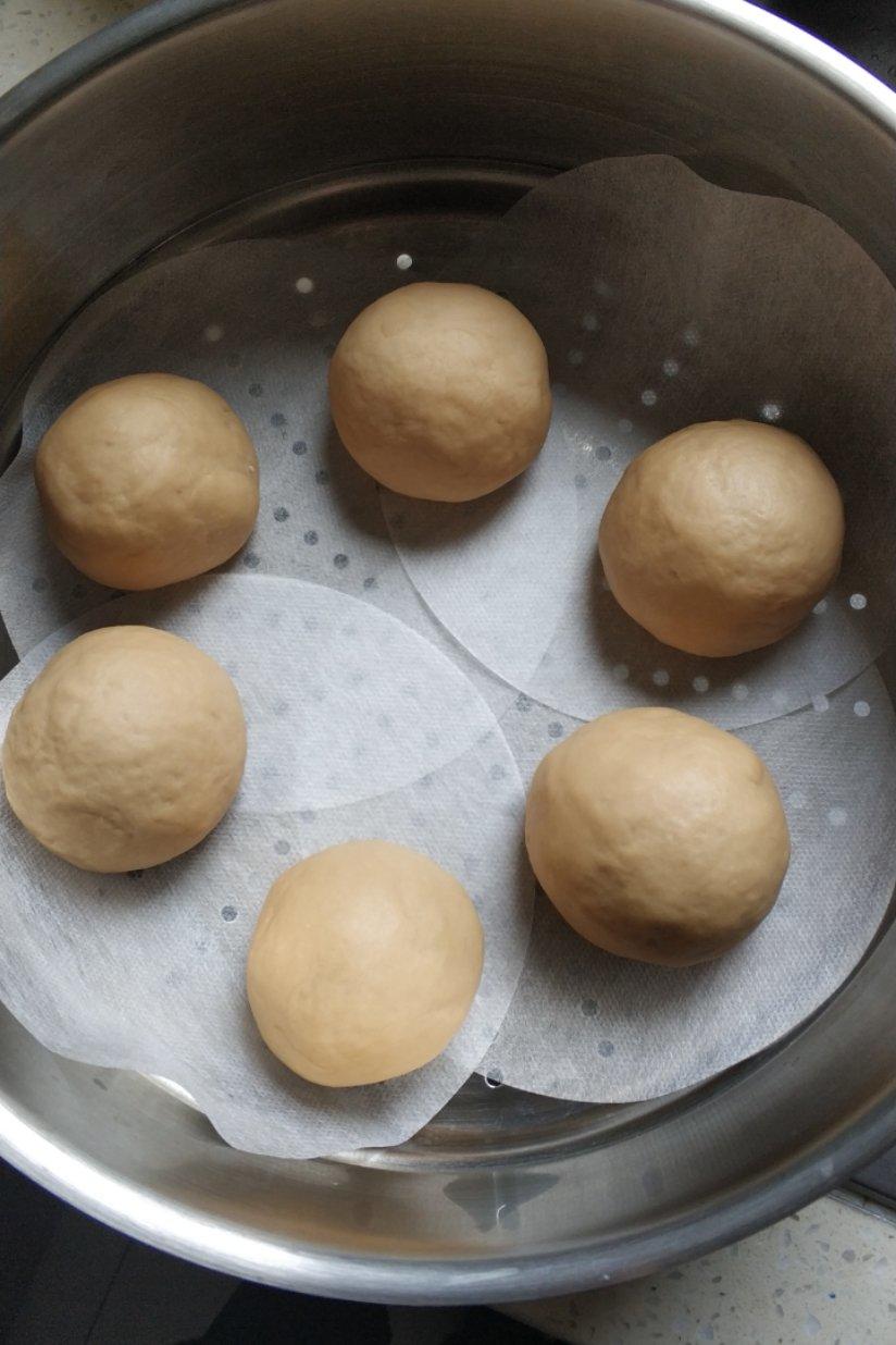 有着面包口感的红糖馒头（一次发酵）