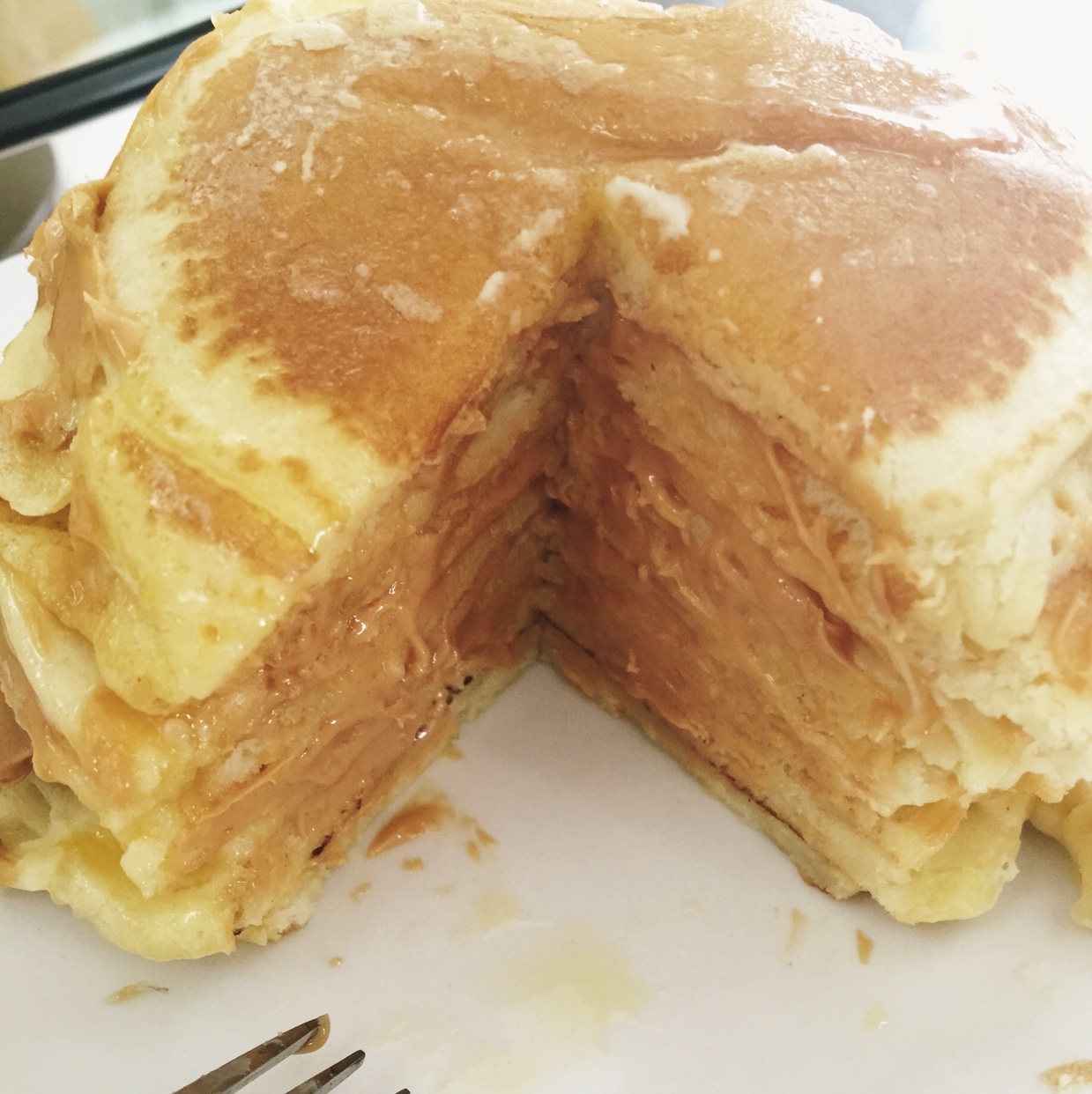 超级简单pancake【无黄油健康版】