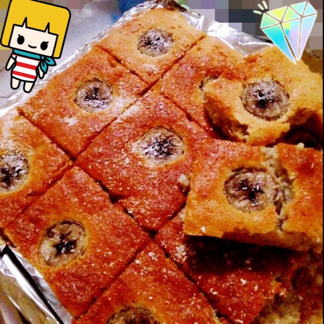 香蕉椰蓉蛋糕