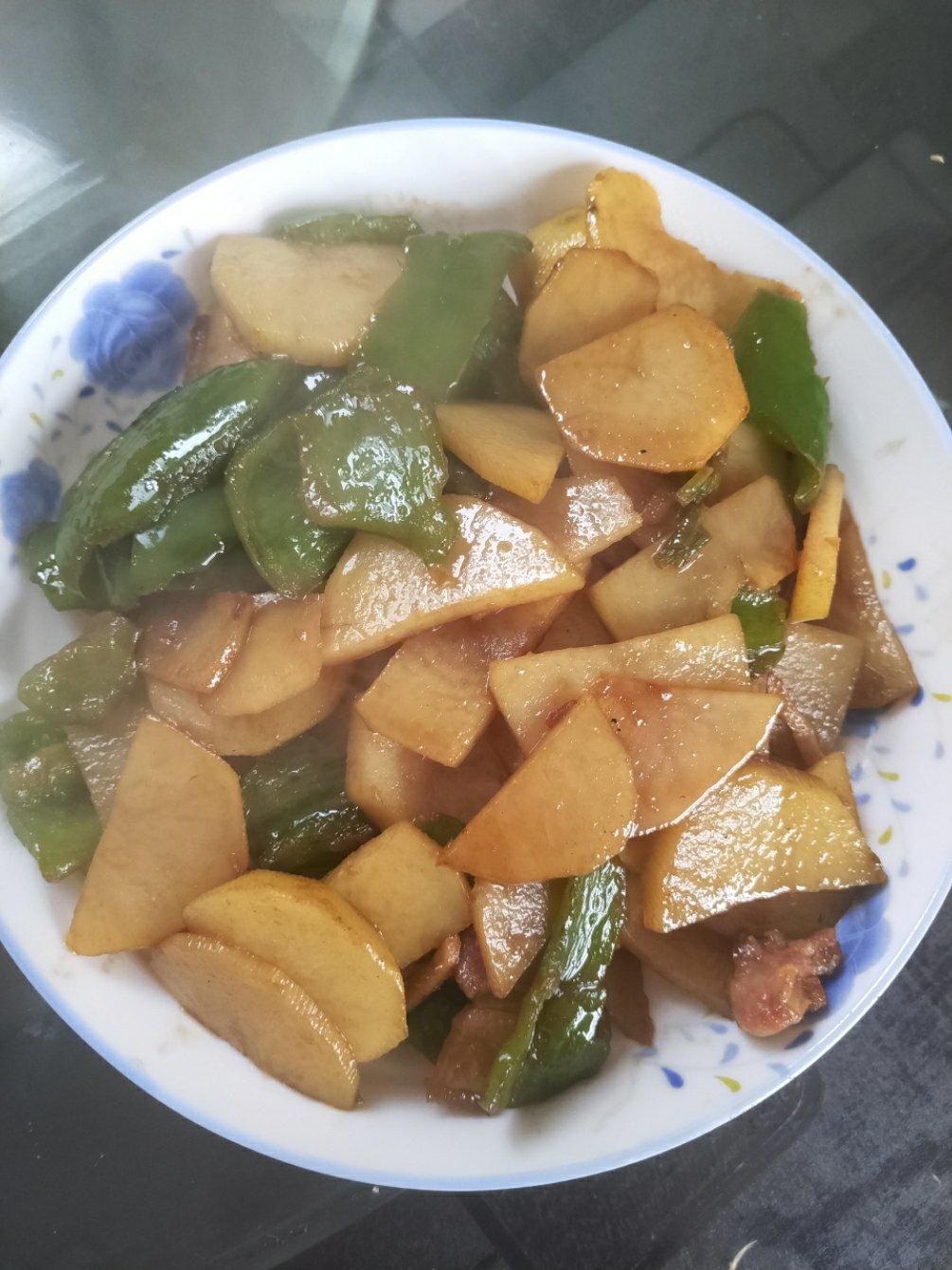 懒人版青椒土豆片