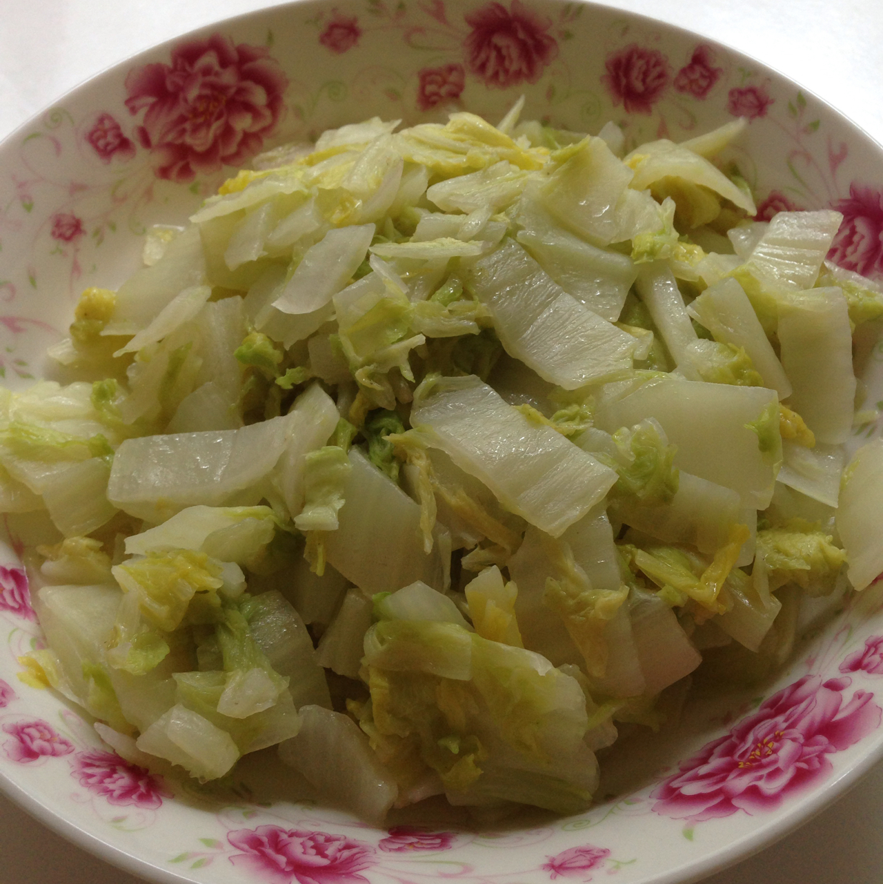 食物本身的味道—清炒白菜