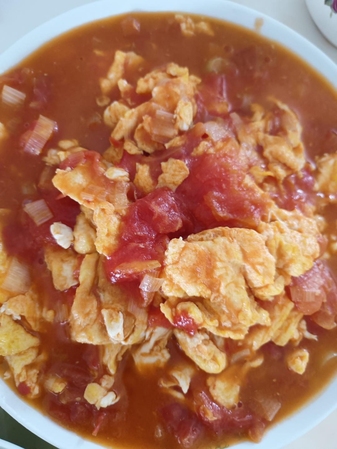 超嫩滑的番茄炒蛋