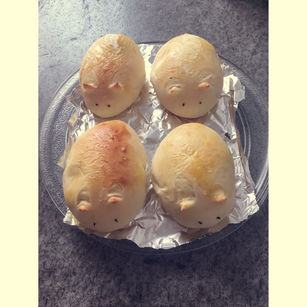 呆萌卡通小餐包