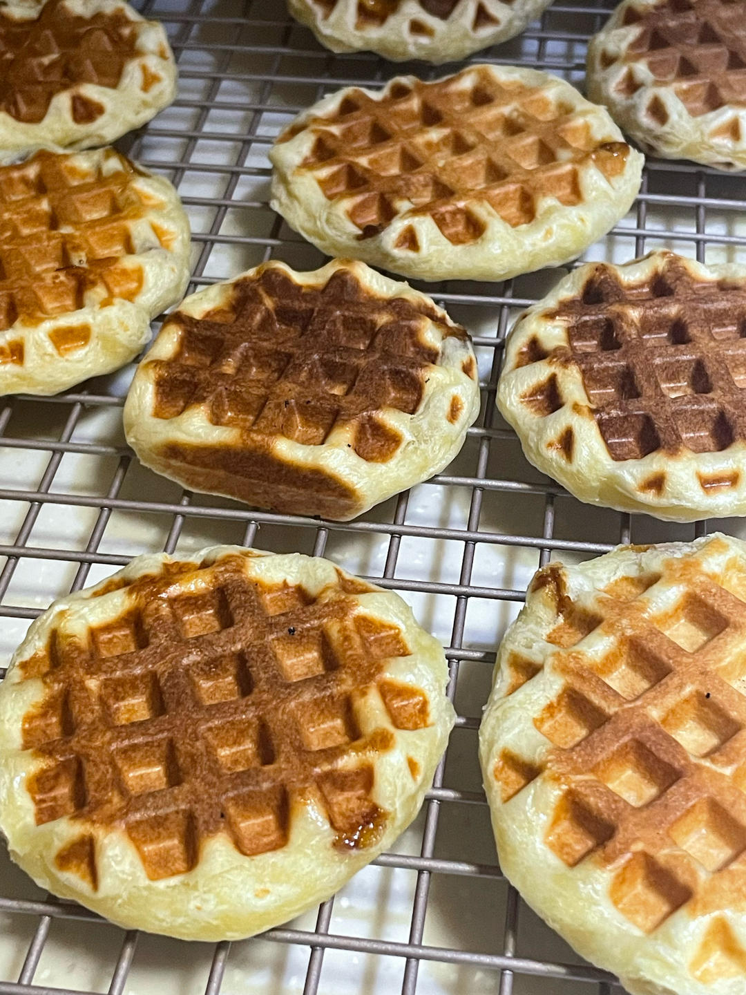 淡奶油华夫饼（发酵版）