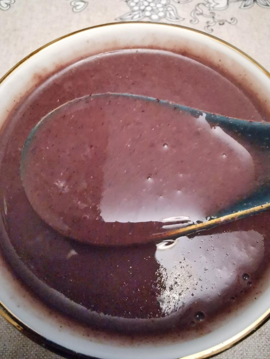 红枣黑米糊（豆浆机版本）
