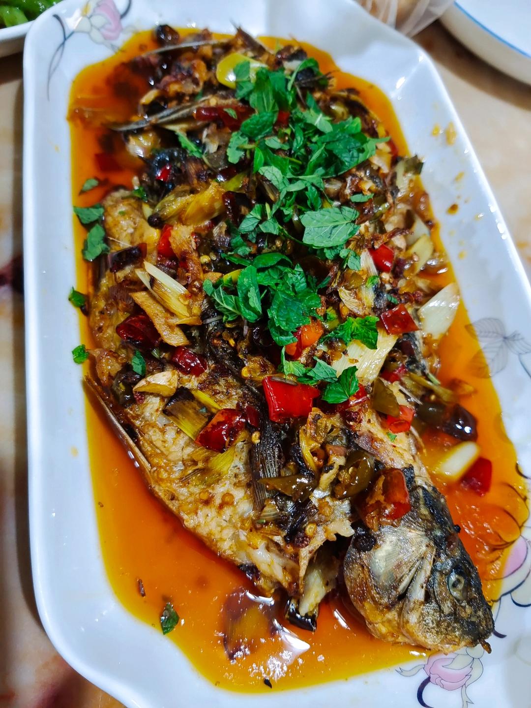 干烧鲫鱼