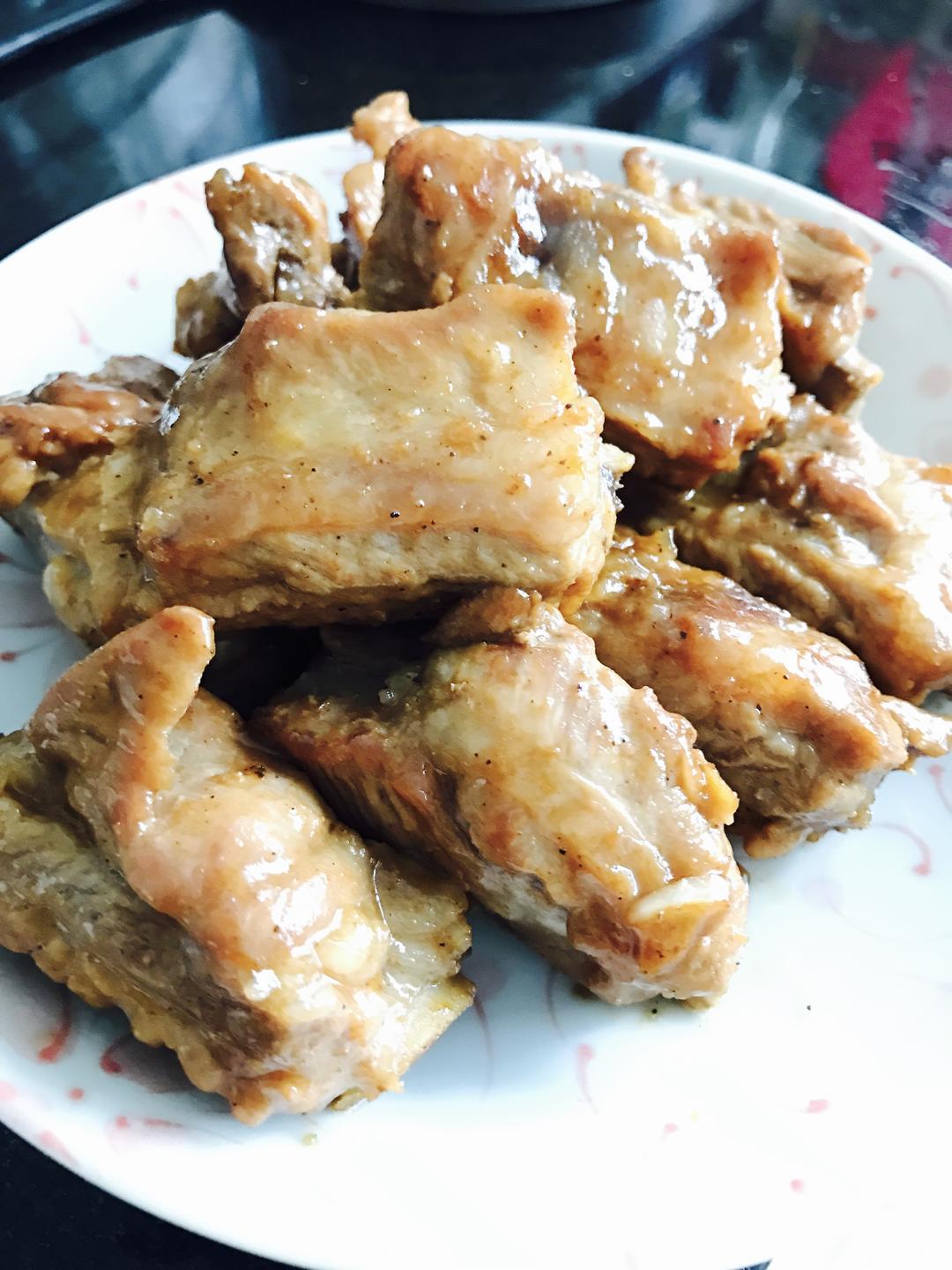 生炒排骨（不加水）的做法