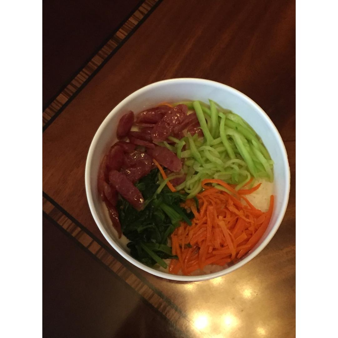 不用石锅的韩式拌饭